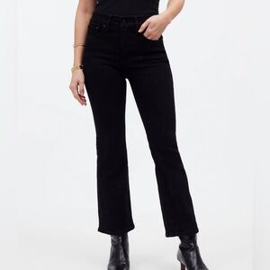 Madewell Black Ankle & Cropped Jeans